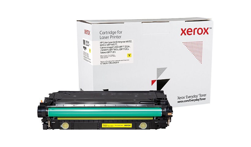 Everyday - High Yield - yellow - compatible - toner cartridge (alternative for: Canon CRG-040HY, HP CF362X)