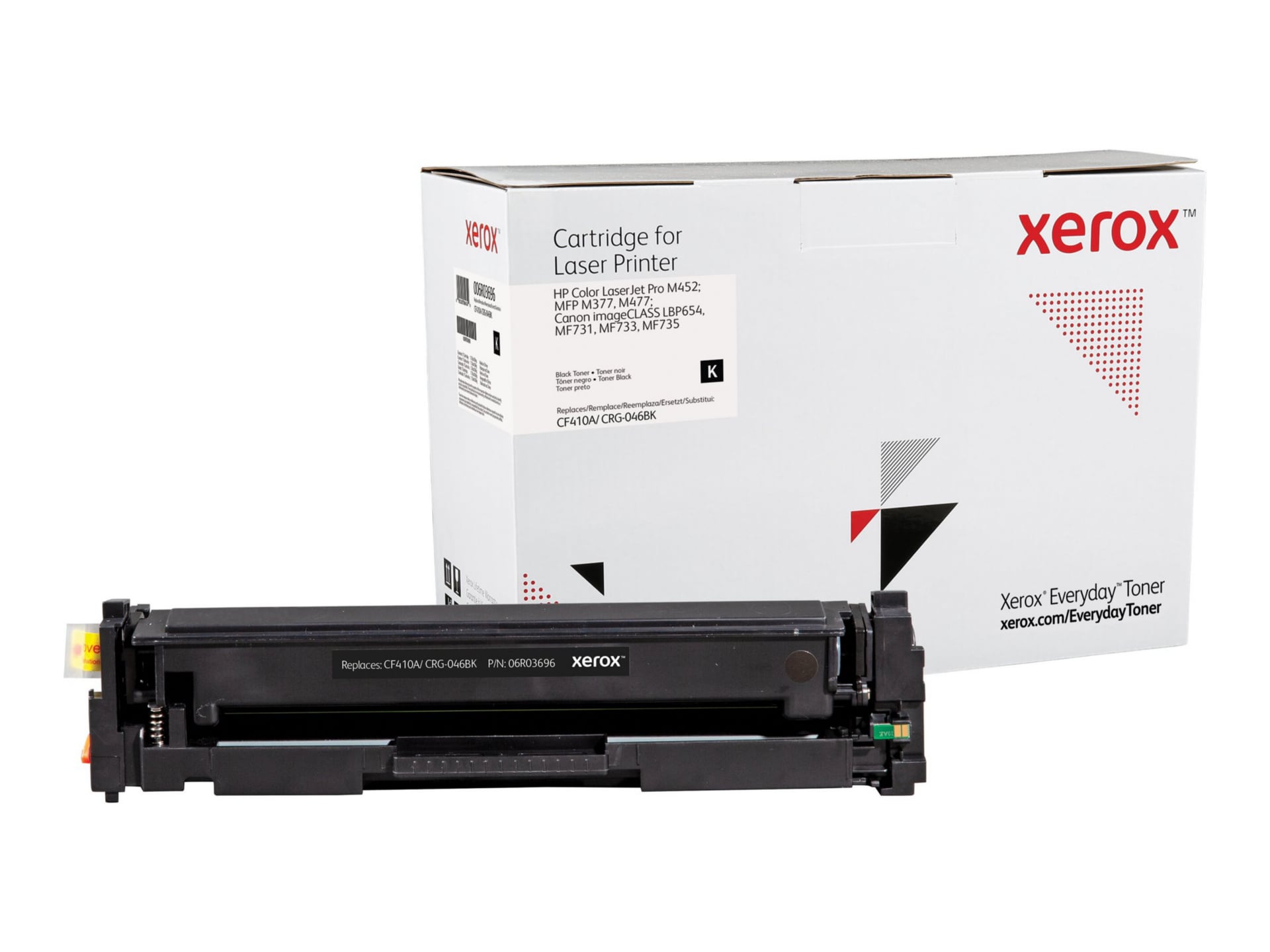 Xerox Everyday Black Standard Yield Toner, replacement for HP CF410A