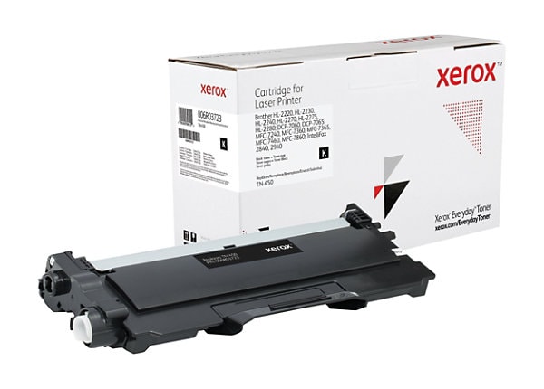 Xerox Everyday Black Standard Toner, replacement Brother TN-450 - 006R03723 - -