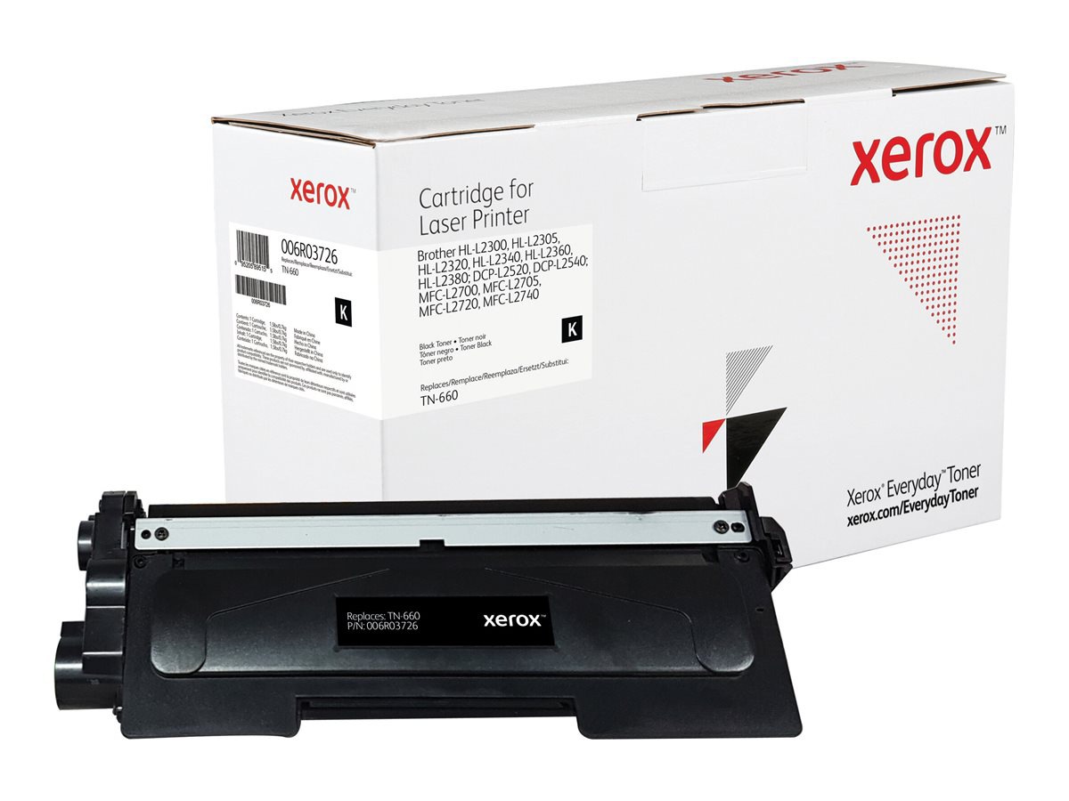 Everyday - black - compatible - toner cartridge (alternative for: Brother TN660)