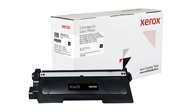 Everyday - black - compatible - toner cartridge (alternative for: Brother TN660)