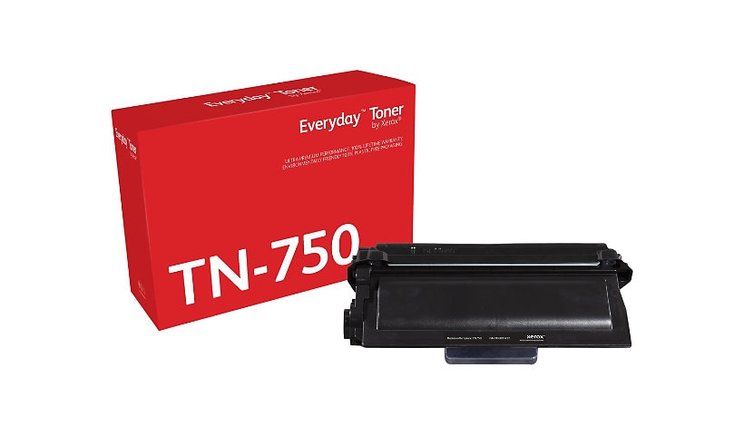 Everyday - black - compatible - toner cartridge (alternative for: Brother TN750)