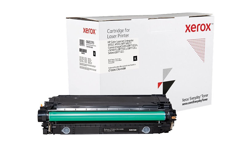 Everyday - black - compatible - toner cartridge (alternative for: Canon CRG-040BK, HP CF360A)