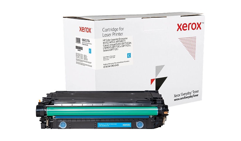 Everyday - cyan - compatible - toner cartridge (alternative for: Canon CRG-040C, HP CF361A)