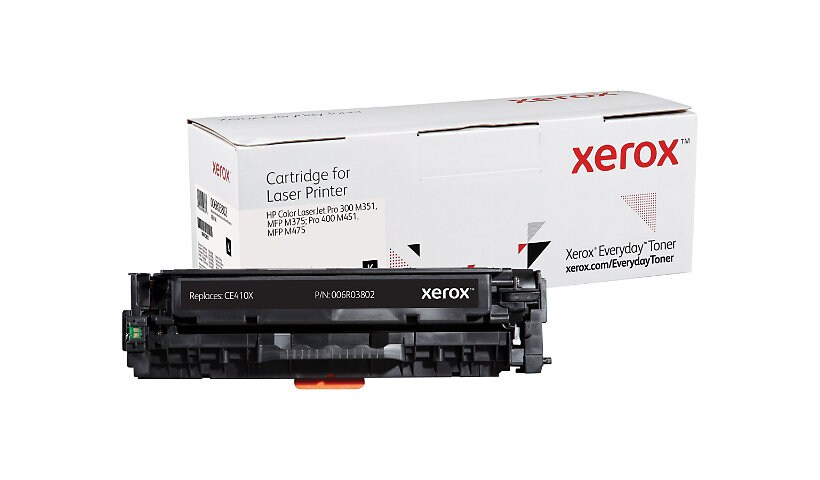Everyday - black - compatible - toner cartridge (alternative for: HP CE410X)