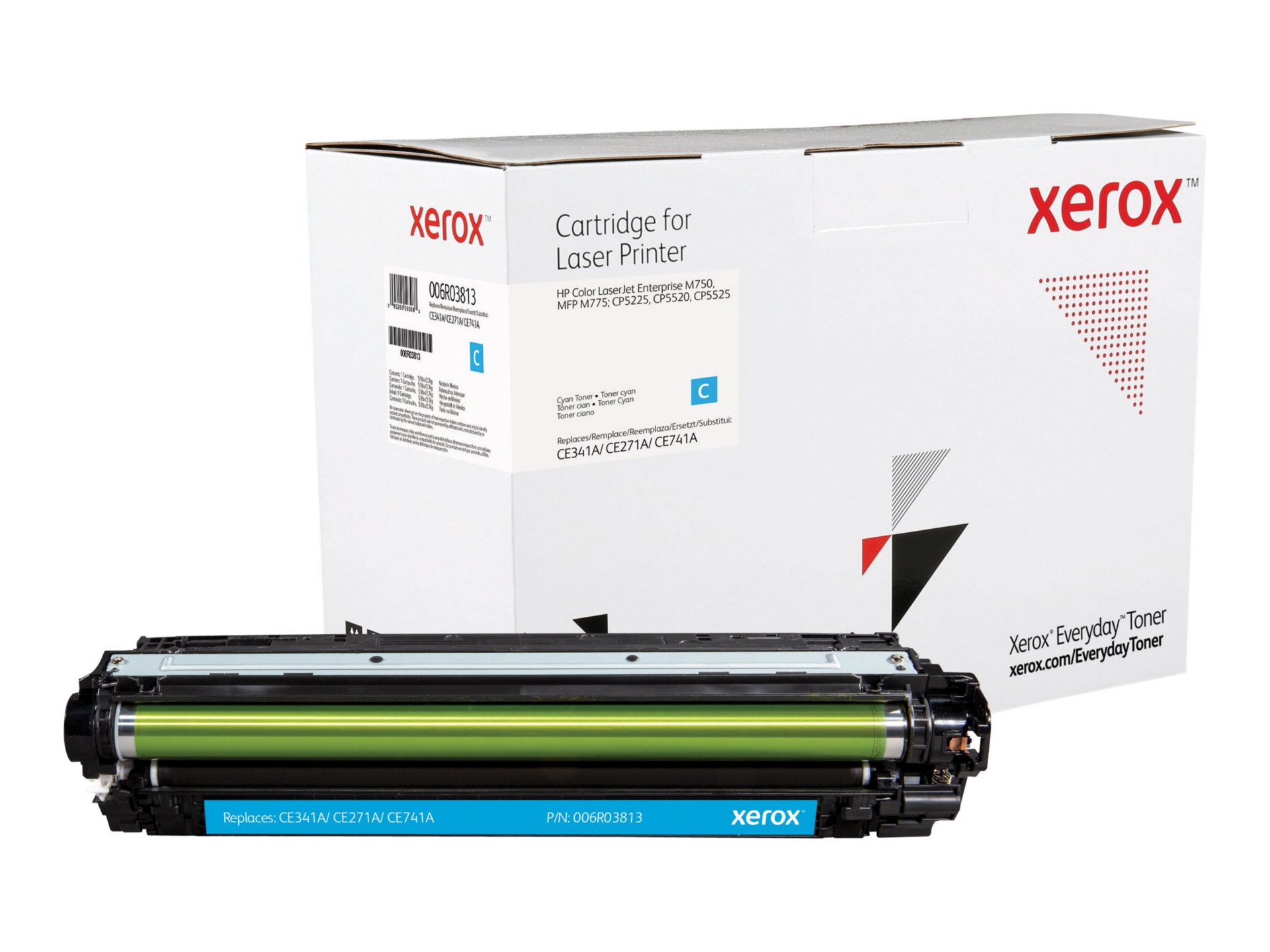 Everyday - cyan - compatible - toner cartridge (alternative for: HP CE271A, HP CE341A, HP CE741A)