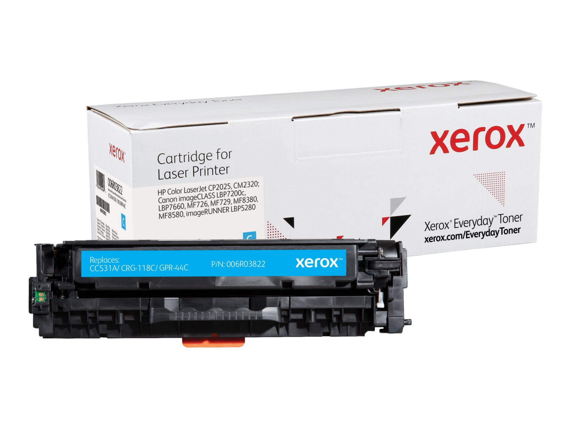 Everyday - cyan - compatible - toner cartridge (alternative for: Canon CRG-118C, Canon GPR-44C, HP CC531A)