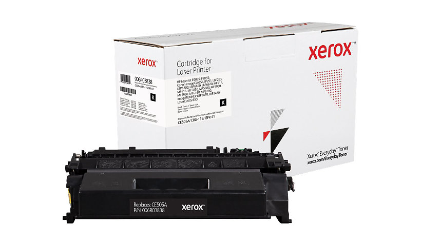 Everyday - black - compatible - toner cartridge (alternative for: HP CE505A)