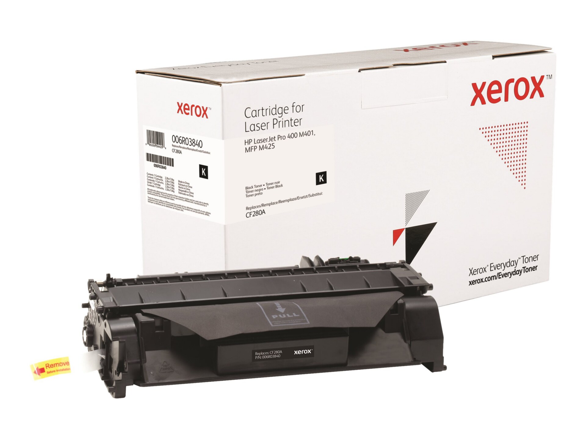Everyday - black - compatible - toner cartridge (alternative for: HP CF280A)