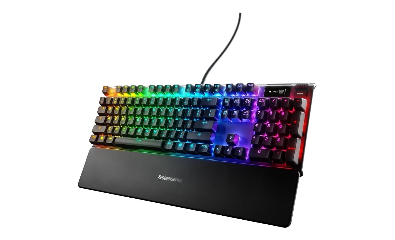 SteelSeries Apex Pro - keyboard - with display - QWERTY