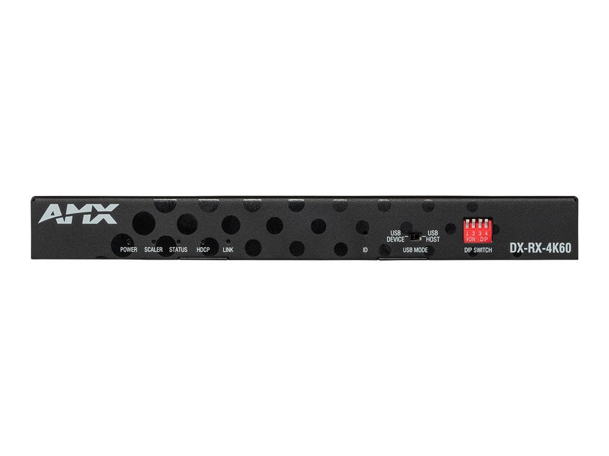 AMX DXLink DX-RX-4K60 - video/audio/infrared/USB/serial extender - HDMI