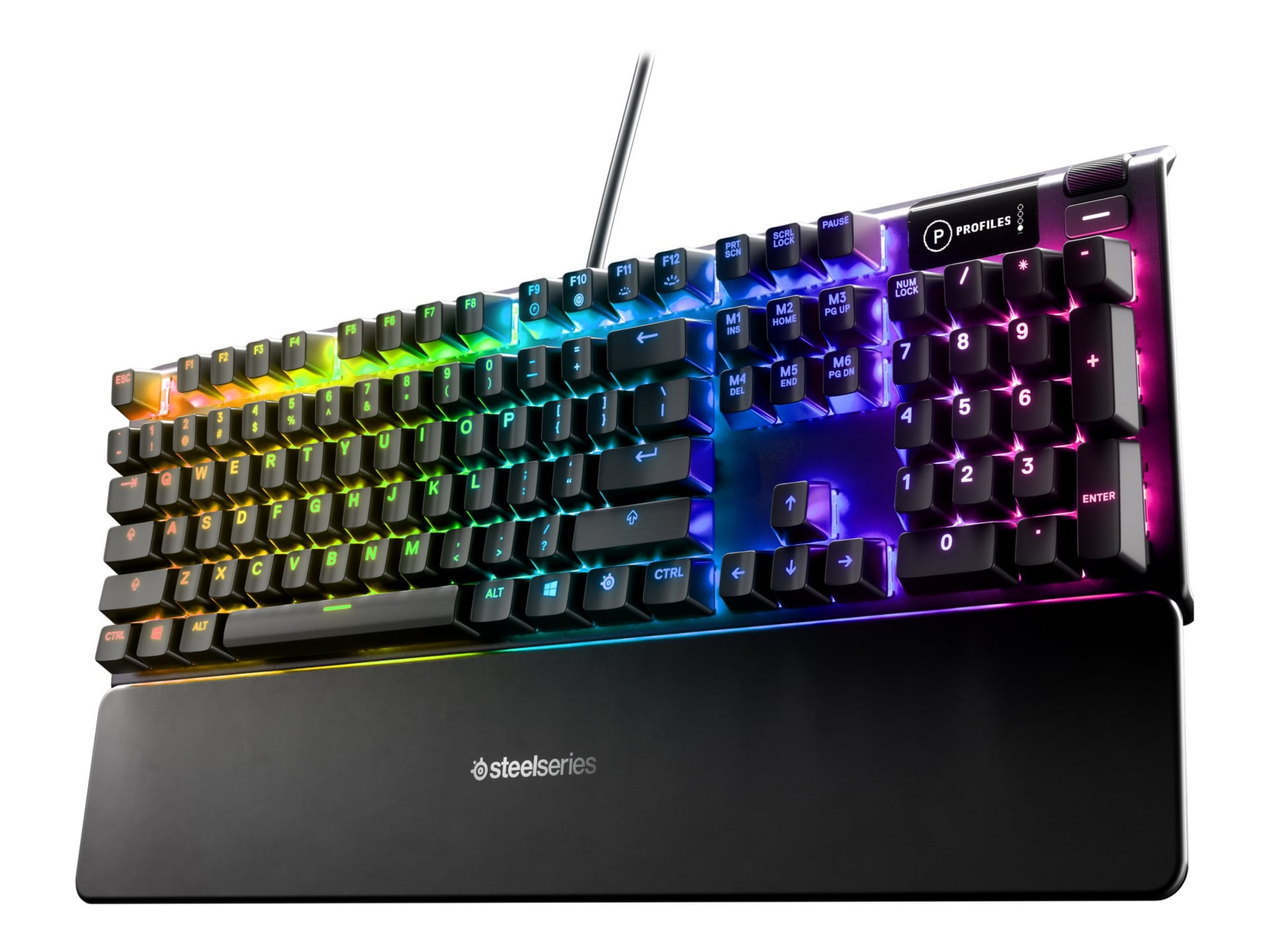 SteelSeries Apex 5 - keyboard - with display Input Device