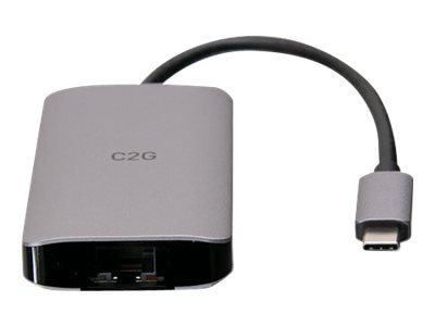 Thumbnail 2 of 6 for C2G USB C Docking Station with 4K HDMI, USB, Ethernet, and USB C - Power Delivery up to 100W