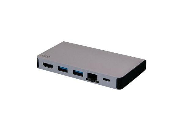 C2G USB C Docking Station with HDMI, USB, Ethernet, and USB C Power Delivery up to - C2G54457 - Docking Stations & Port Replicators - CDW.com