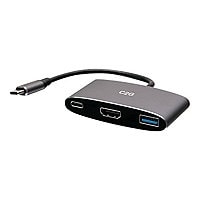 C2G USB C Portable Laptop Dock with HDMI & USB-A - 4K 60Hz