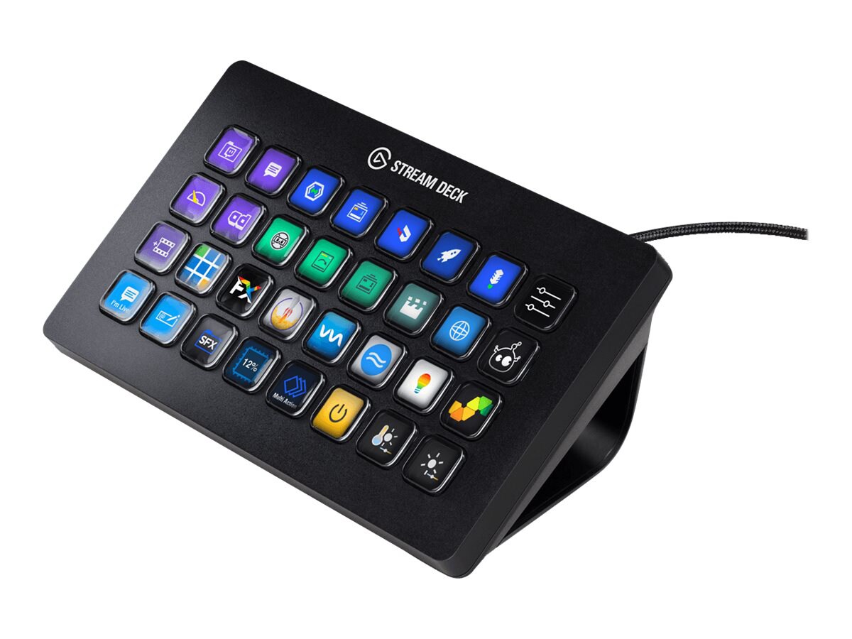 Elgato Stream Deck XL - keypad - 10GAT9901 - Audio Equipment - CDW.ca