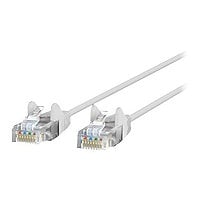 Belkin Cat6 Slim 28AWG Snagless Ethernet Patch Cable - White - 1ft
