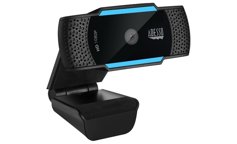 Adesso CyberTrack H5 1080P Webcam - 2.1 Megapixel - 30 fps - USB