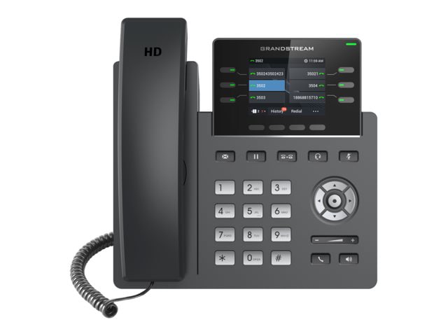 Grandstream GRP2613 - VoIP phone with caller ID/call waiting - 3-way call capability