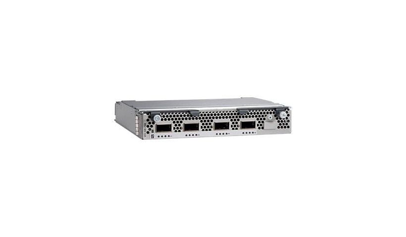 Cisco IOM 2304V2XP I/O Module - expansion module - 40Gb Ethernet / FCoE QSFP+ x 4 + 40Gb Ethernet (backplane) x 8
