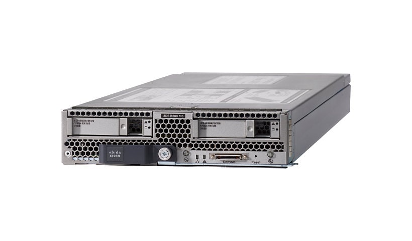 Cisco UCS SmartPlay Select B200 M5 (Not sold standalone) - blade - Xeon Gold 6230R 2.1 GHz - 384 GB - SSD 2 x 240 GB