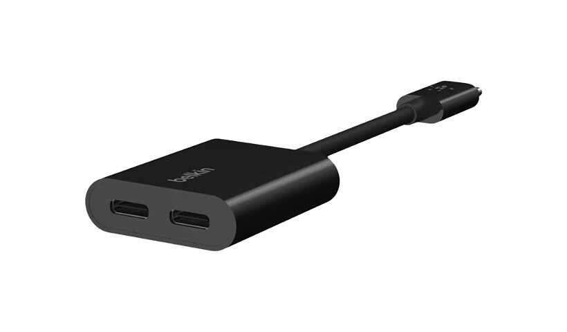 Belkin Connect Audio + Charge - USB-C to USB-C headphone / charging adapter