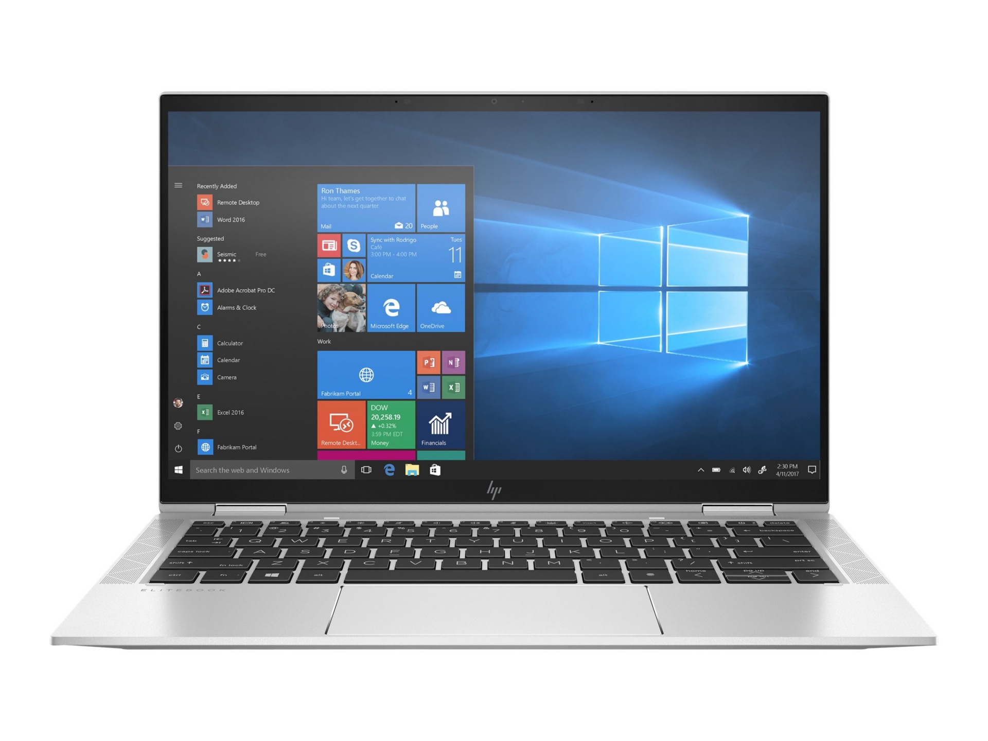 HP EliteBook x360 1030 G7 - 13.3" - Core i7 10810U - vPro - 16 GB RAM - 512