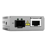 Allied Telesis AT MMC10GSP/SP - fiber media converter - 10 GigE - TAA Compliant