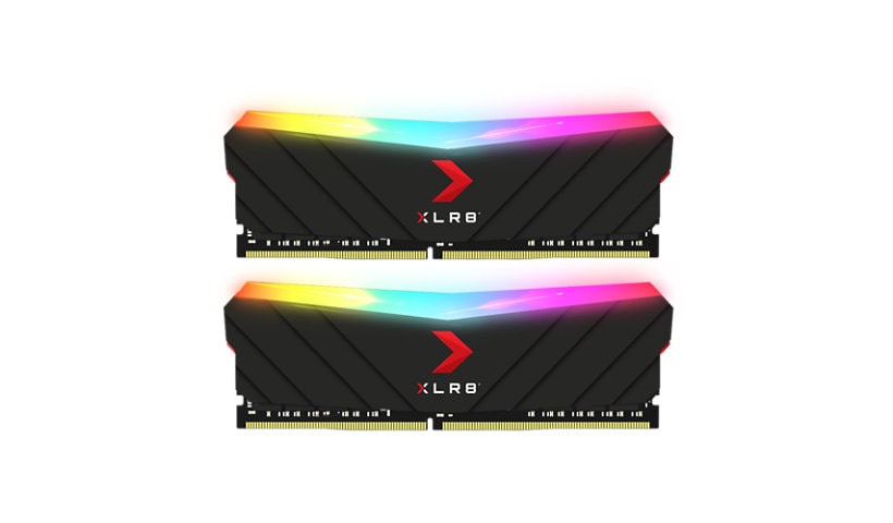 XLR8 RGB - DDR4 - kit - 16 GB: 2 x 8 GB - DIMM 288-pin - 3200 MHz / PC4-25600 - unbuffered