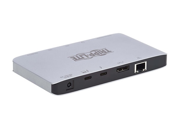Effektivt fumle valse Tripp Lite Thunderbolt 3 Dock, Dual Display - 8K DisplayPort, USB 3.2 Gen  2, USB-A/C Hub, Memory Card, GbE, Black - - MTB3-DOCK-03 - Docking Stations  & Port Replicators - CDW.com