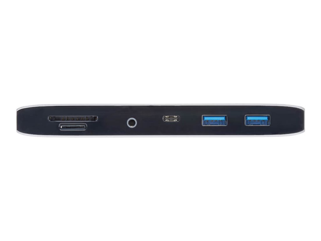 Thumbnail 2 of 7 for Eaton Tripp Lite Series Thunderbolt 3 Dock, Dual Display - 8K DisplayPort, USB 3.2 Gen 2, USB-A/C Hub, Memory Card, GbE,