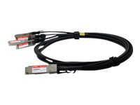 Proline HP 721064-B21 Compatible TAA Compliant 40GBase-CU QSFP+ to 4xSFP+ D