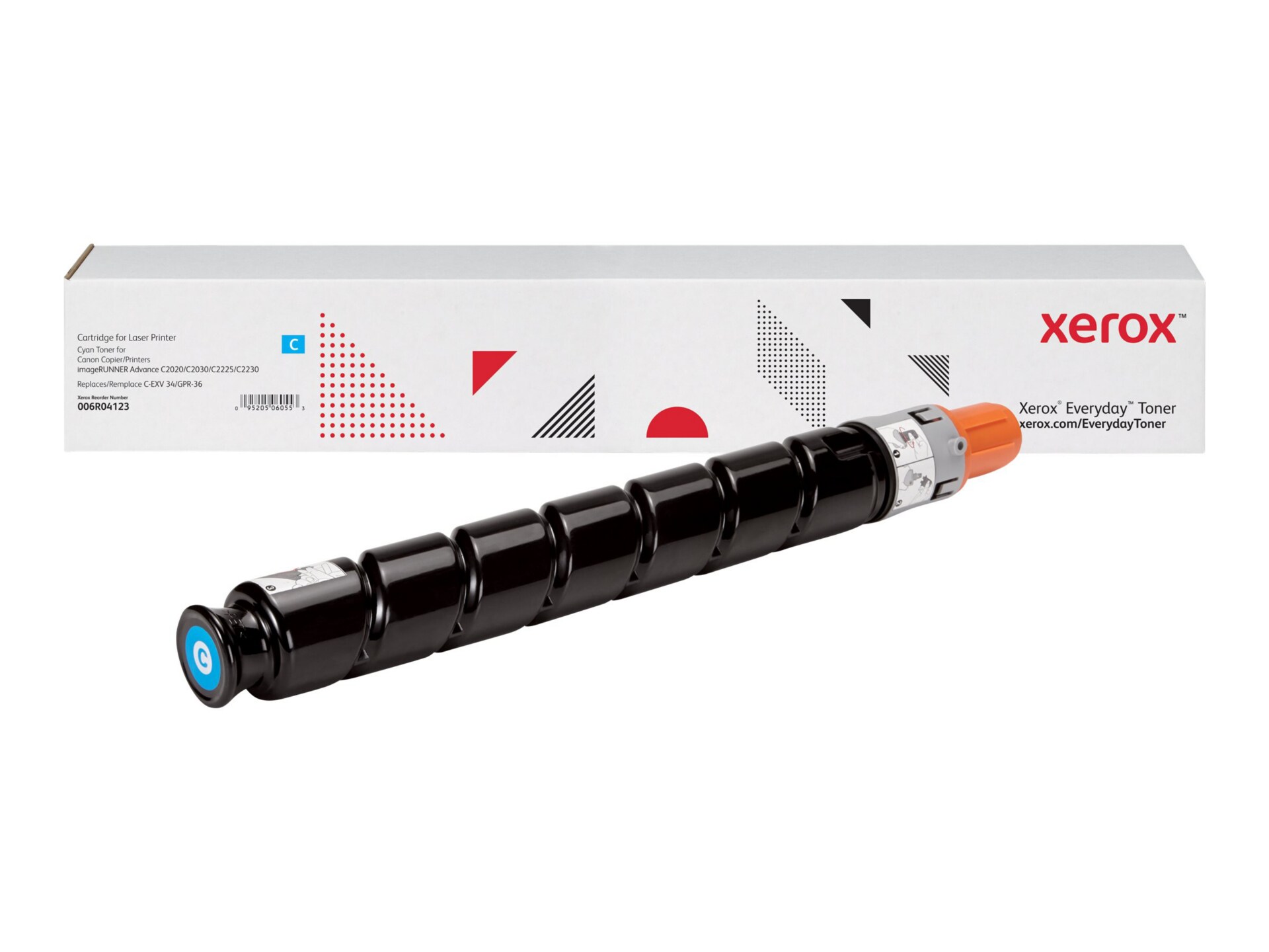 Xerox Everyday Cyan Toner, replacement for Canon 3783B003AA