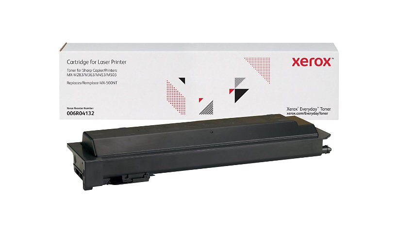 Xerox Everyday Black Toner, replacement for Sharp MX500NT