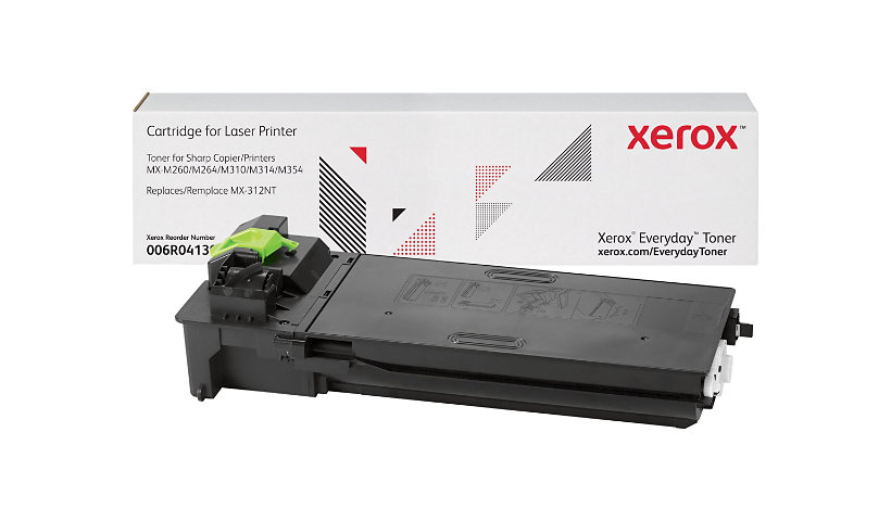 Xerox Everyday Black Toner, replacement for Sharp MX312NT