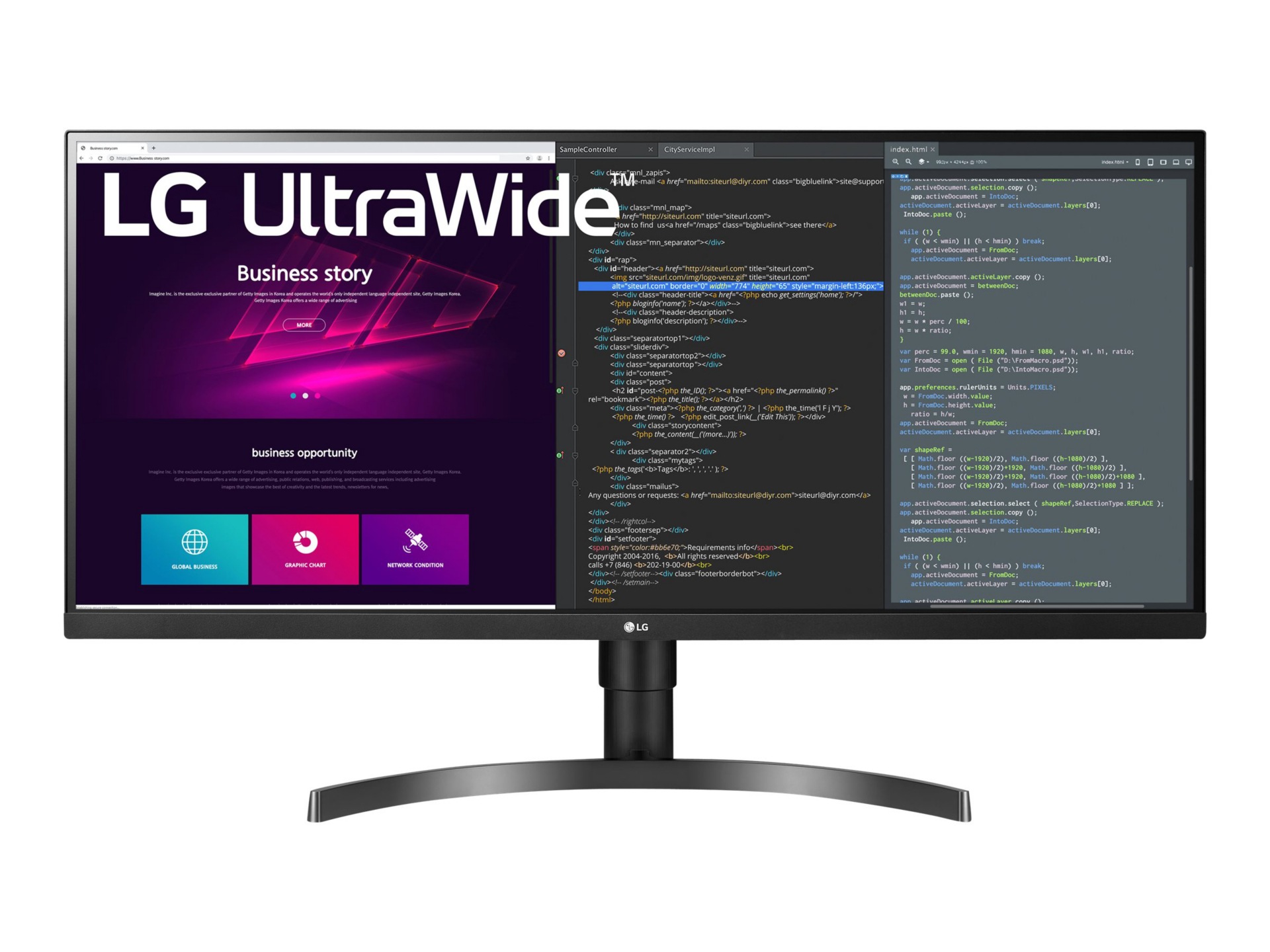 LG Ultrawide 34WN750-B 34" Class WQHD Gaming LCD Monitor - 21:9