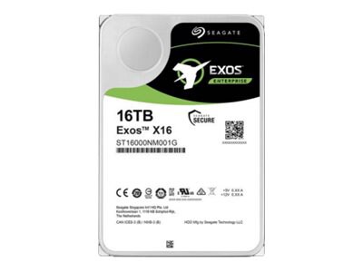 Seagate Exos X16 ST16000NM003G - hard drive - 16 TB - SATA 6Gb/s