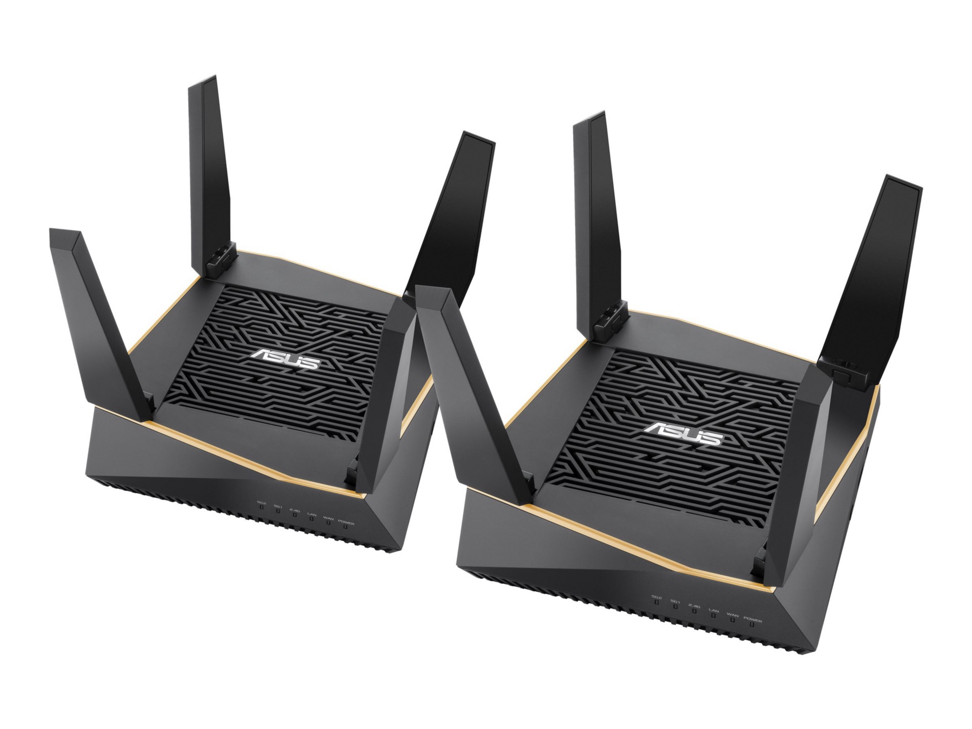 ASUS AiMesh AX6100 RT-AX92U - Wi-Fi system - Wi-Fi 6 - Wi-Fi 6 - desktop