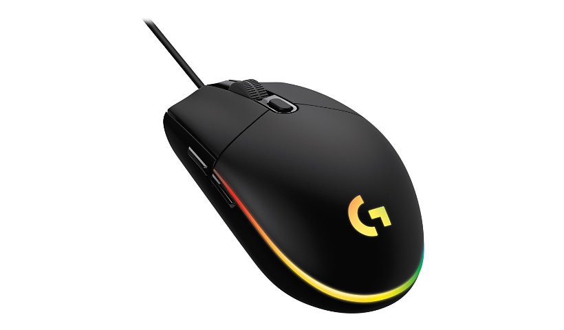 Logitech Gaming Mouse G203 LIGHTSYNC - souris - USB - noir