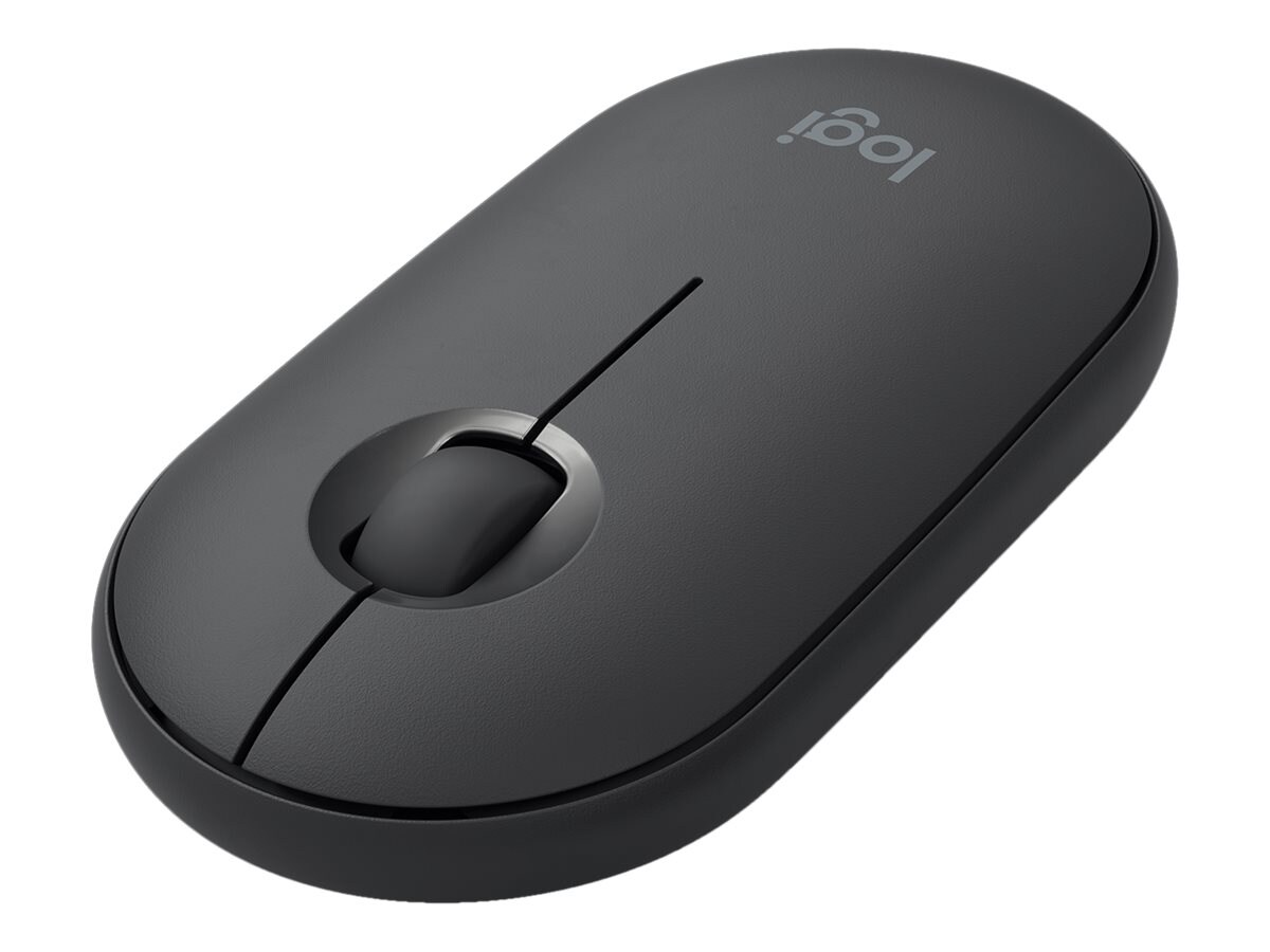 Logitech Pebble i345 - mouse - Bluetooth - graphite