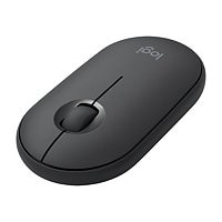 Logitech Pebble i345 - mouse - Bluetooth - graphite