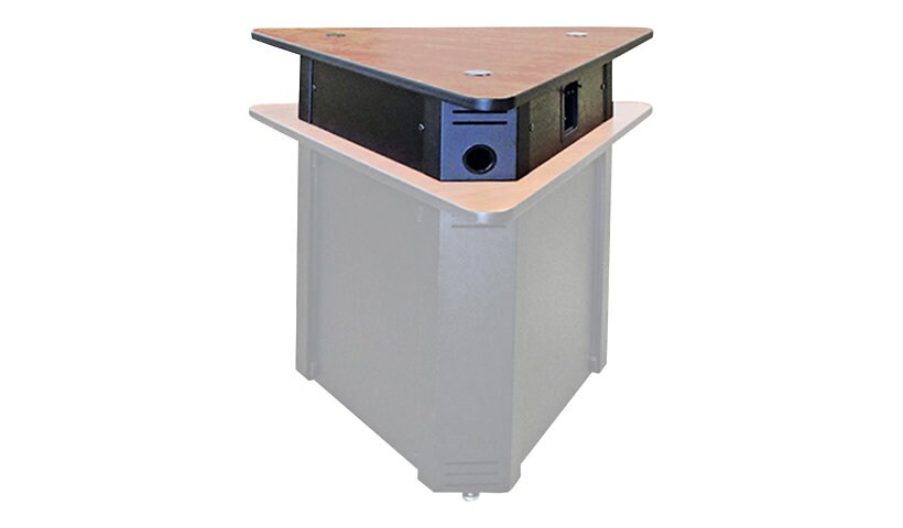 Spectrum InVision Active Learning Pod System - center pedestal riser - tria