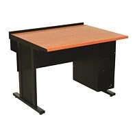Spectrum Evolution Computer Desk - table - rectangular - graphite talc