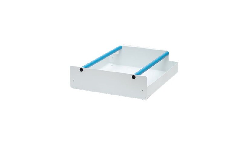 Spectrum - mounting component - white, light blue