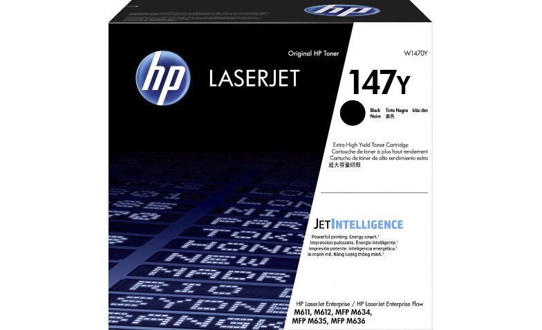 HP 147Y Original Extra High Yield Laser Toner Cartridge - Black - 1 Each - 42000 Pages