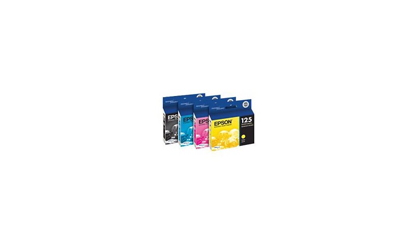 Epson 125 with Sensor - cyan - original - ink cartridge