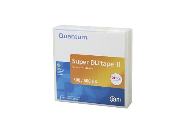 Quantum Super DLTtape II - Super DLT II x 1 - 300 GB - storage media