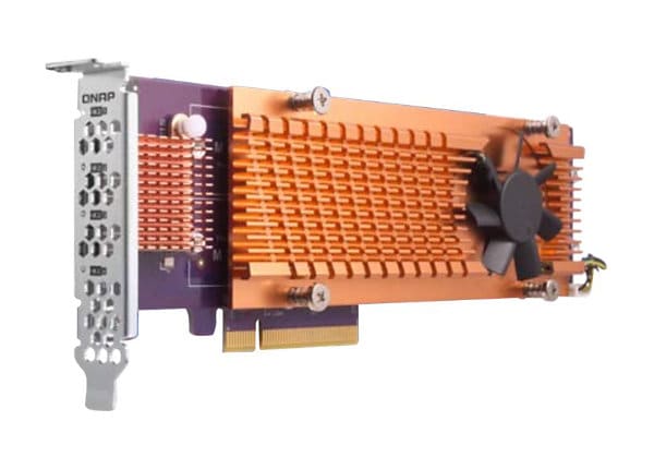 QNAP QUAD M.2 PCIE SSD EXPANSION