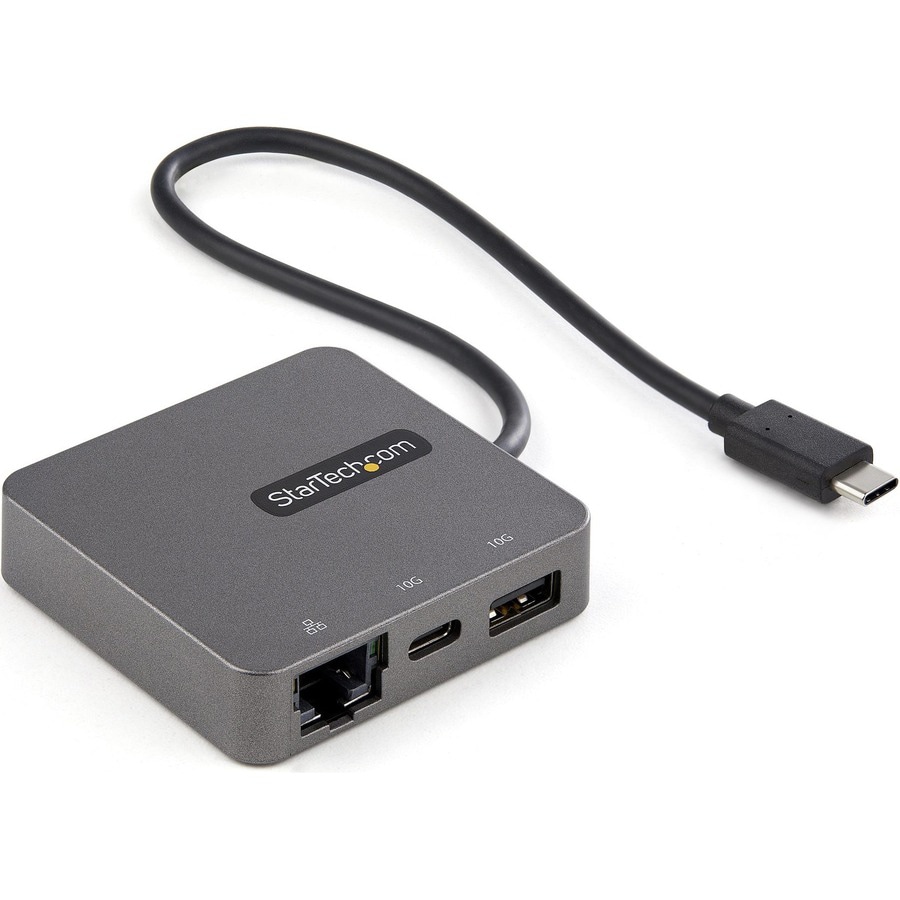 StarTech.com USB-C Multiport Adapter - 10Gbps USB 3.1 Gen 2 Type-C Mini Dock 4K HDMI/1080p - GbE - DKT31CHVL - Docking Stations & Replicators -