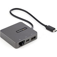 StarTech.com USB-C Multiport Adapter - 10Gbps USB 3.1 Gen 2 Type-C Mini Dock 4K HDMI/1080p VGA - GbE